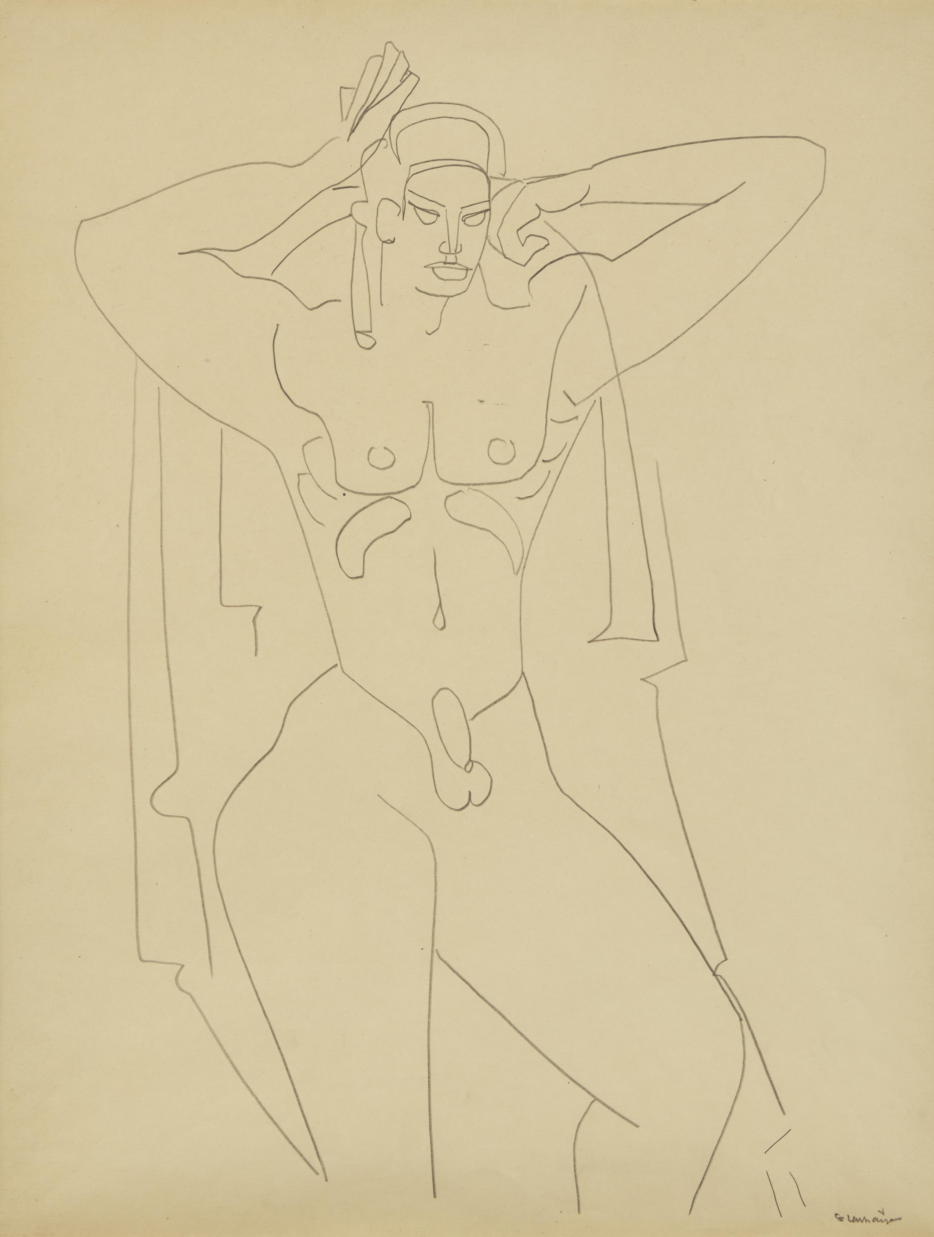 Male Nude , c. 1932