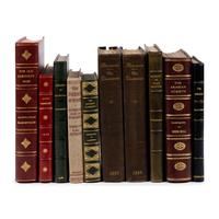 [Bindings]. A group of 9 illustrated titles, most finely bound, comprising: