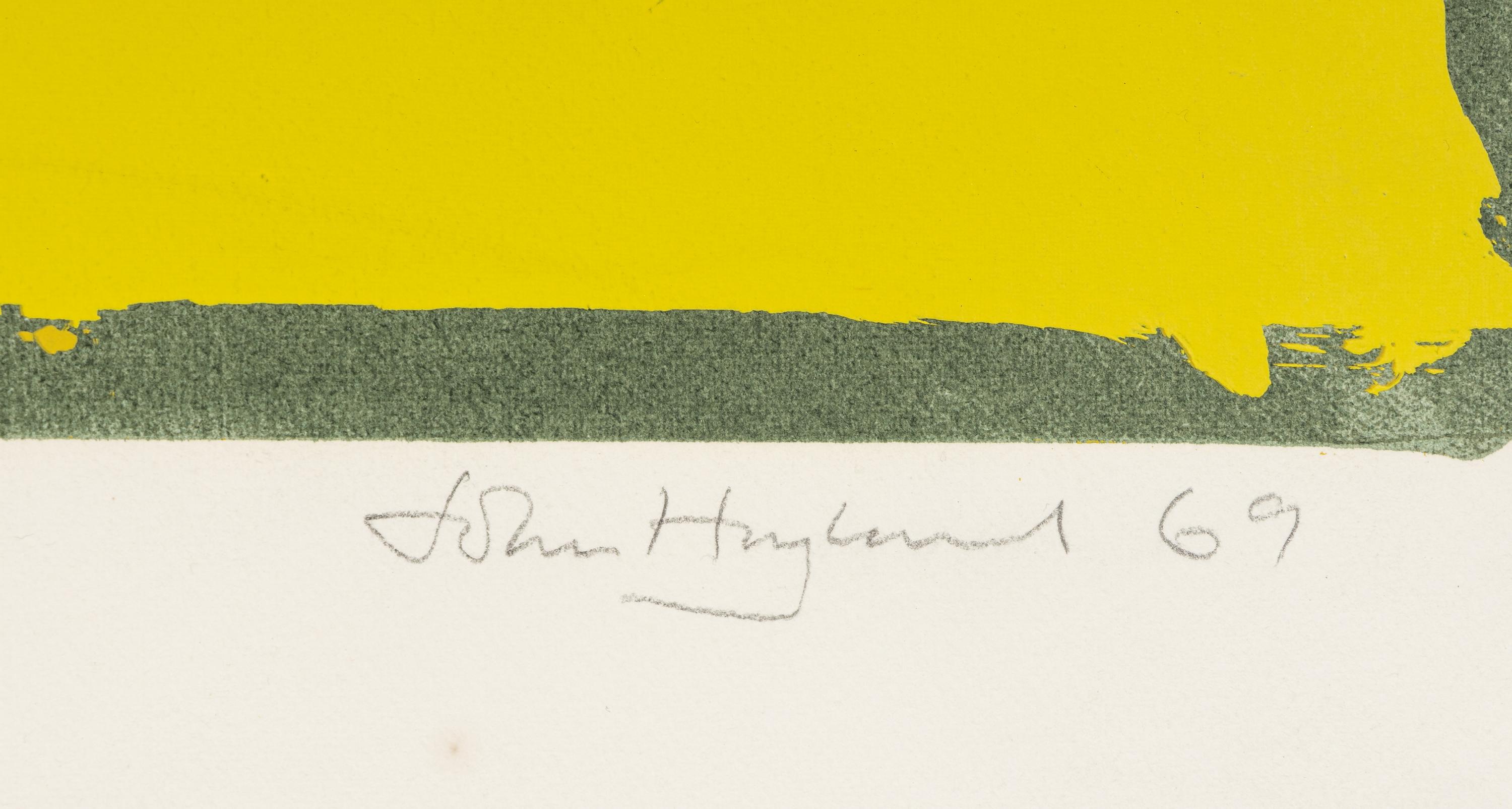 Untitled , 1969 and Homage to John Constable, 1976 (a pair of prints)