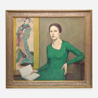 Emma Fordyce MacRae (American, 1887–1974) Melina in Green
