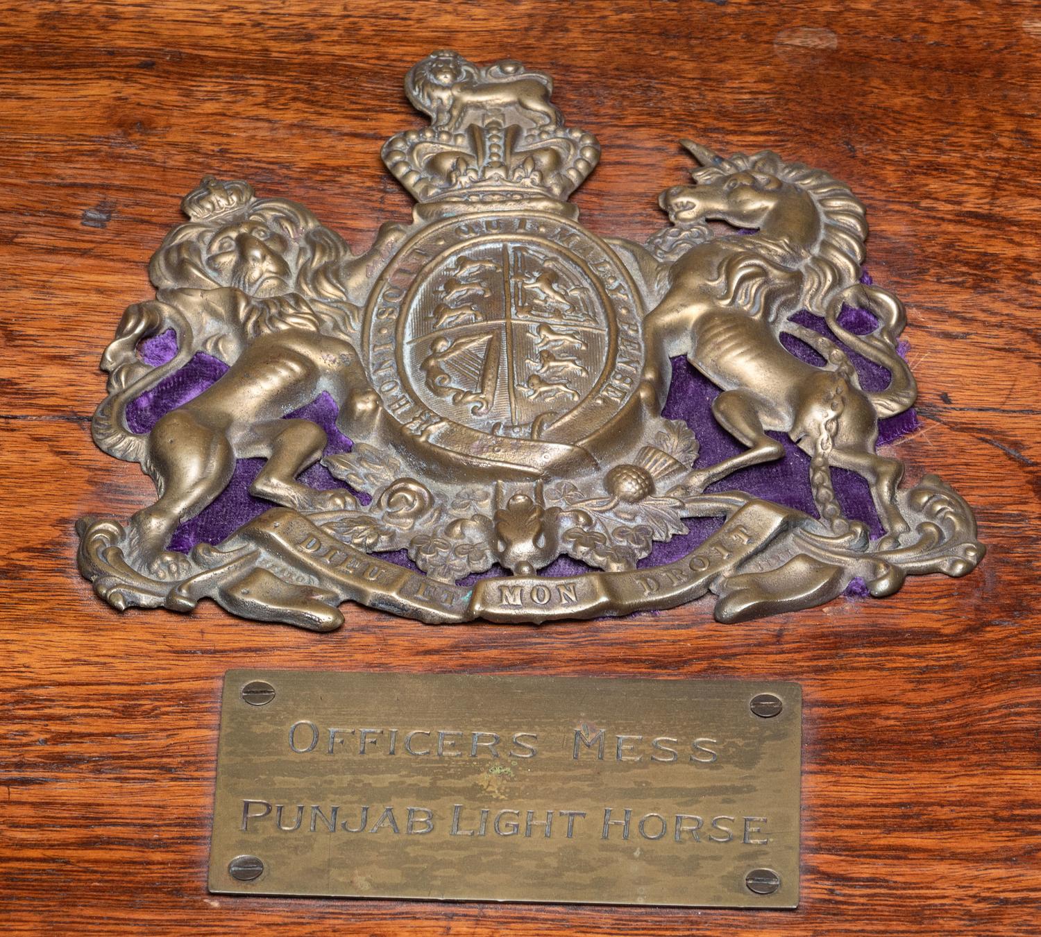 An English Brass Mounted Mahogany Box