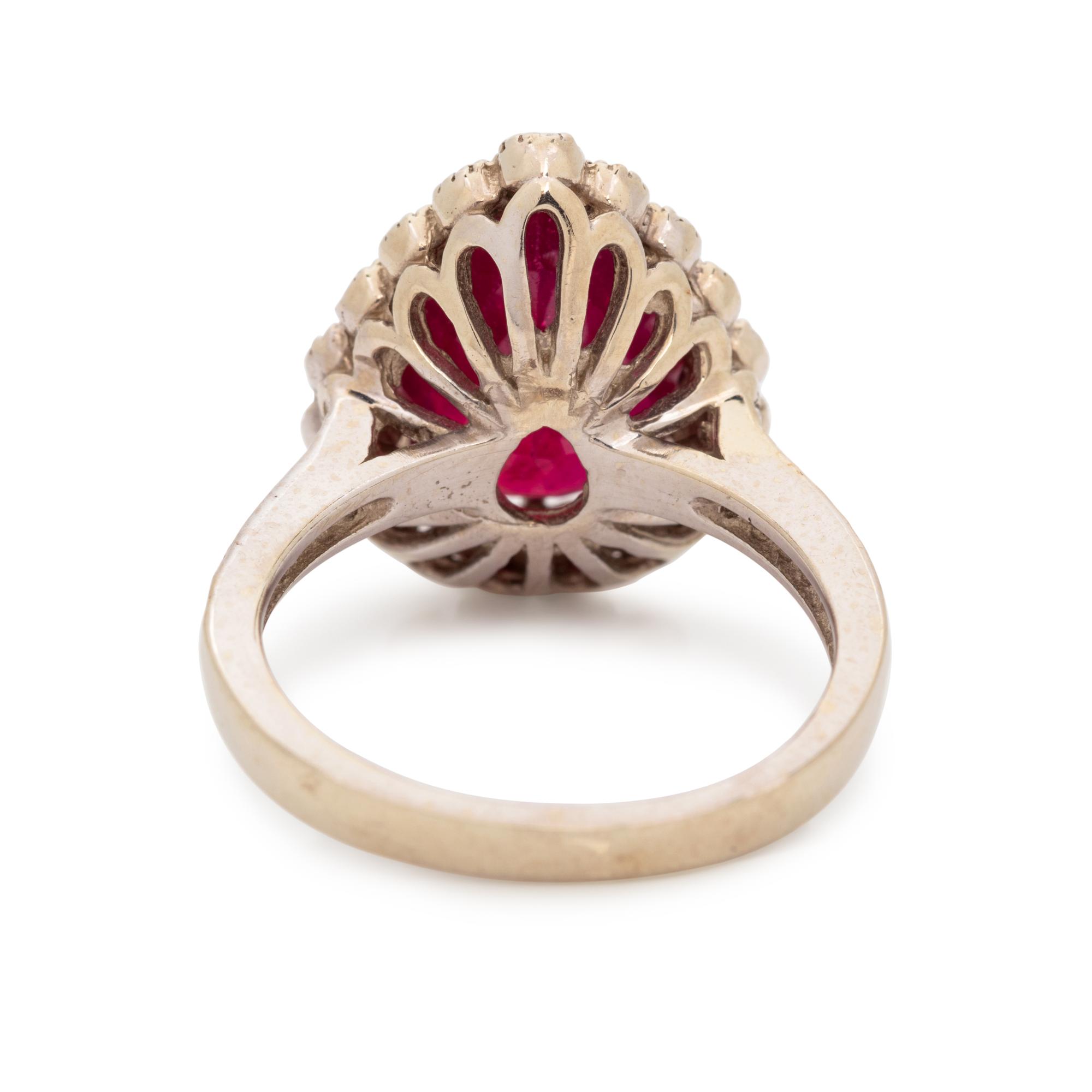 RUBY AND DIAMOND RING