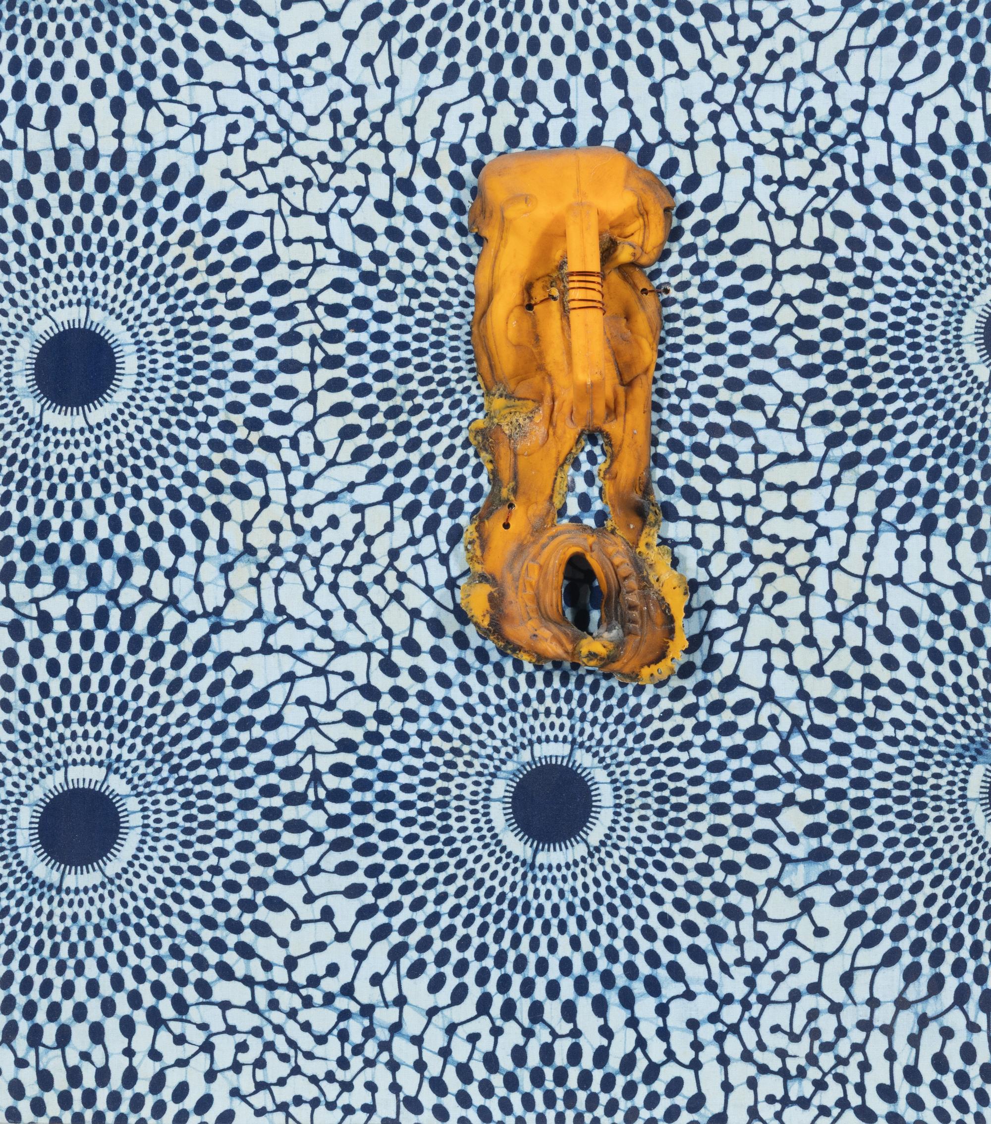 Serge Attukwei Clottey (Ghanaian, b. 1945) — Common Men Series, VII, 2015