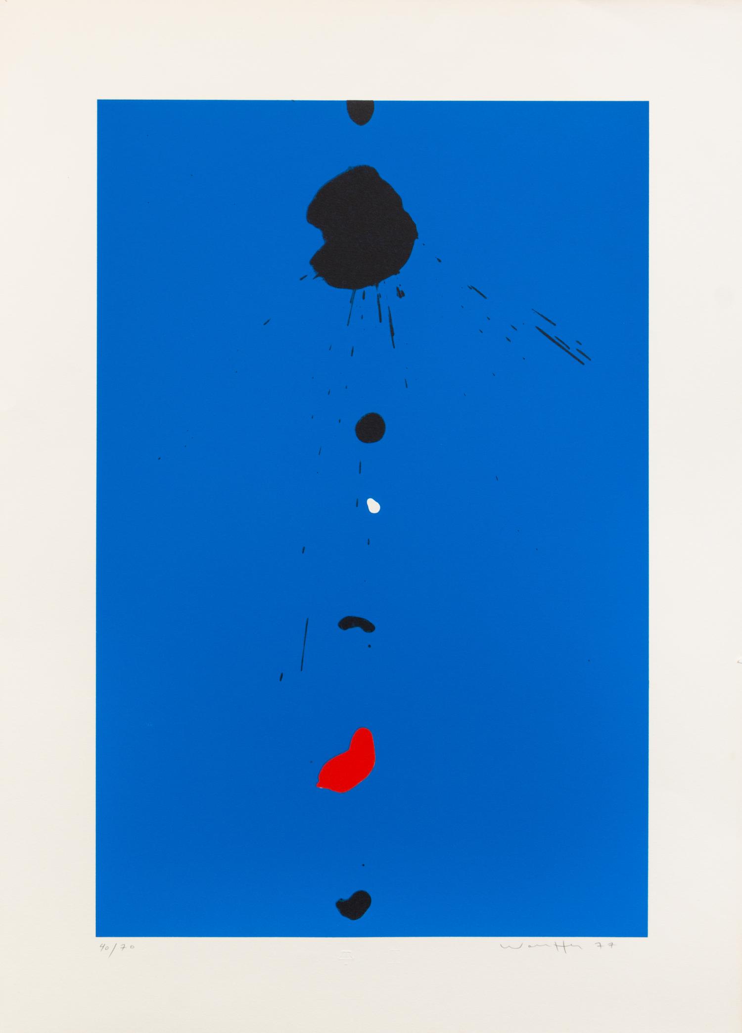 Emerson Woelffer, (American, 1914-2003), Untitled, 1976