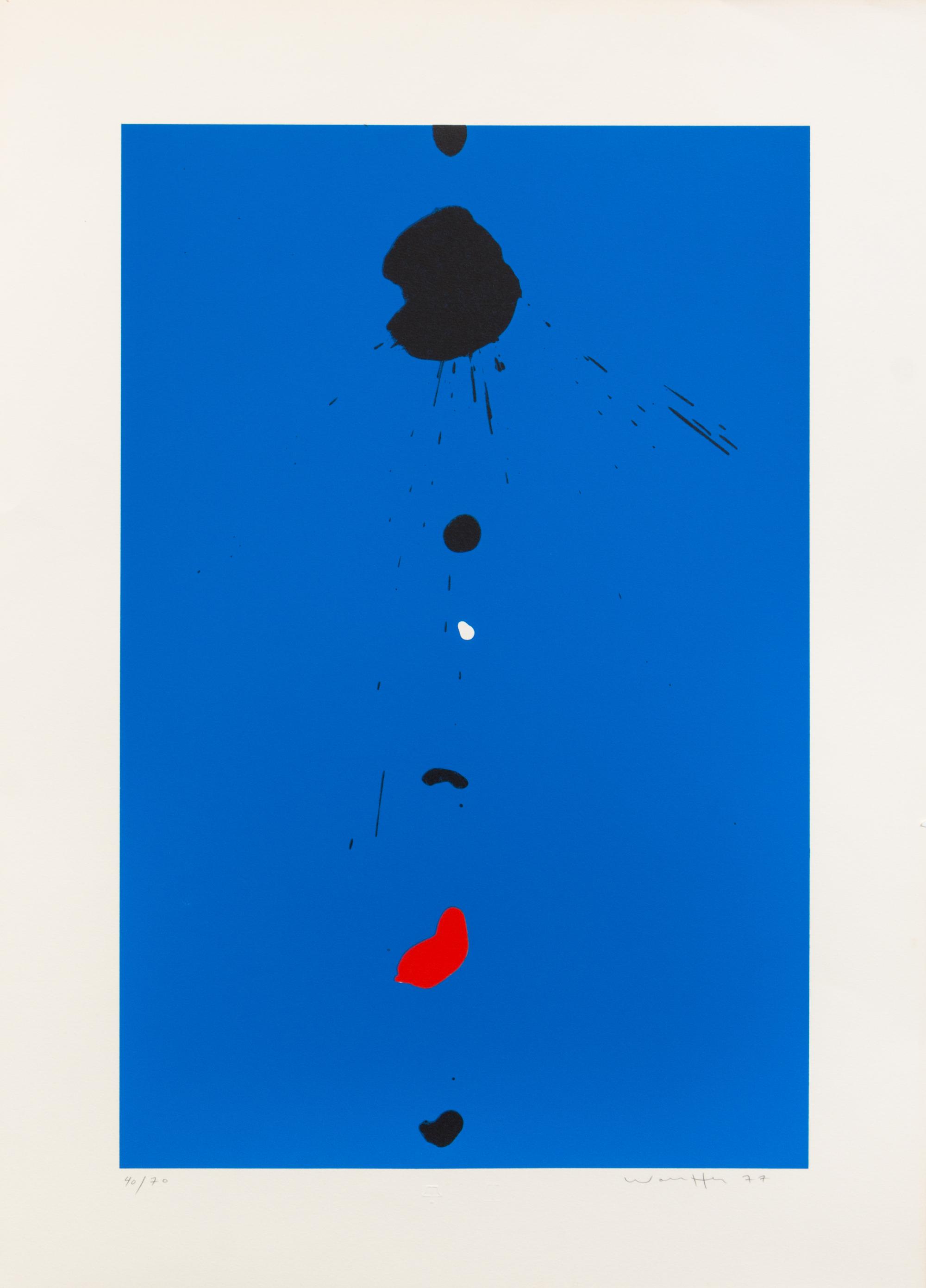 Emerson Woelffer, (American, 1914-2003), Untitled, 1976