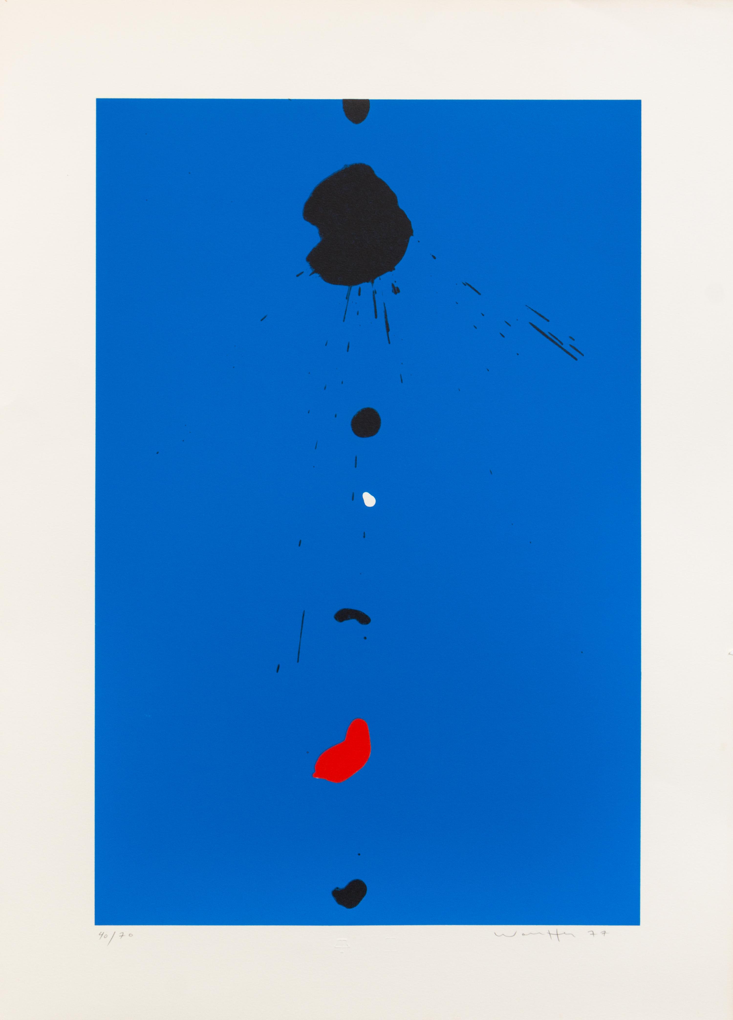 Emerson Woelffer, (American, 1914-2003), Untitled, 1976