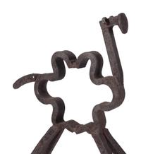 A Wrought Iron Camel Form Garden Figure