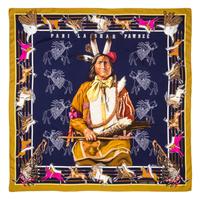 An Hermes 90cm Silk Scarf, 36"x36".