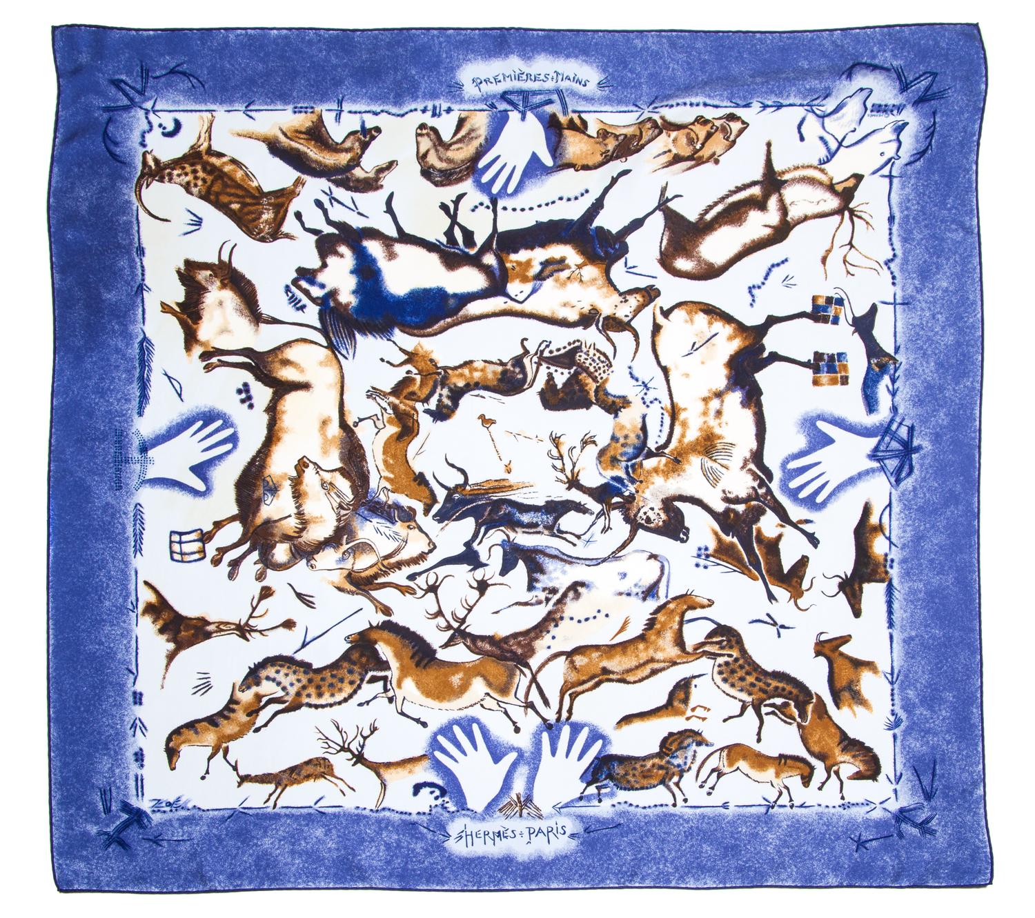 An Hermes 90cm Silk Scarf, 36" x 36".