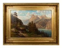 Path Along an Alpine Lake