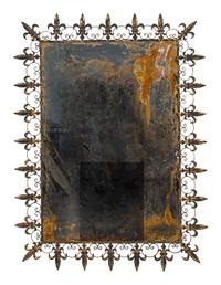 A Pair of Contemporary Iron-Work Mirrors