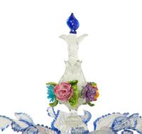 A Murano Glass Six-Light Candelabra