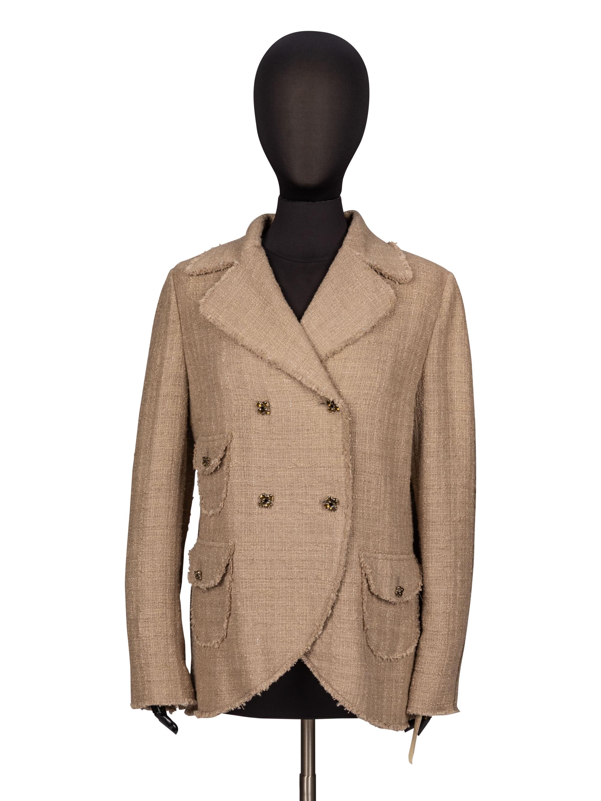 Dolce & Gabbana, Cotton Tweed Jacket