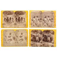 [WESTERN AMERICANA]. HILLERS, John Karl (1843-1925) & BEAMAN, Elias Ocott (active 1870s), photographers. A set of 55 Powell Survey stereoviews from the series Indians of the Colorado Valley . Various publishers, ca 1874.