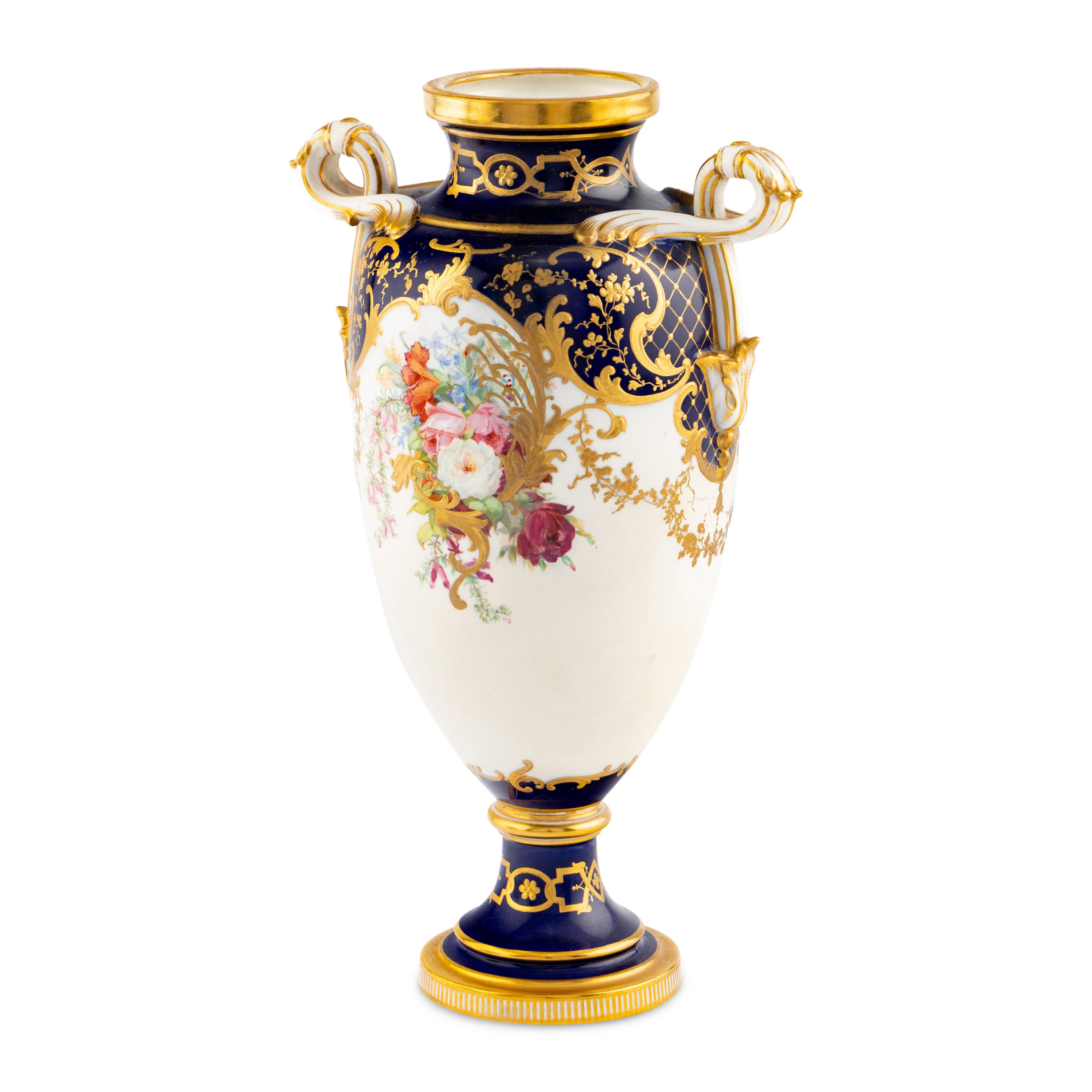 A Minton Porcelain Vase