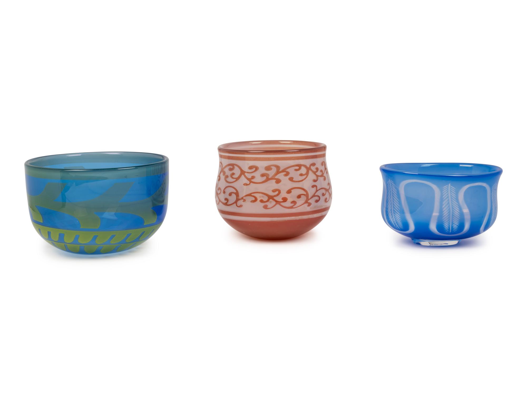 Collection of Three Bowls