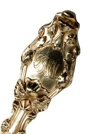 An American Silver-Gilt Flatware Service