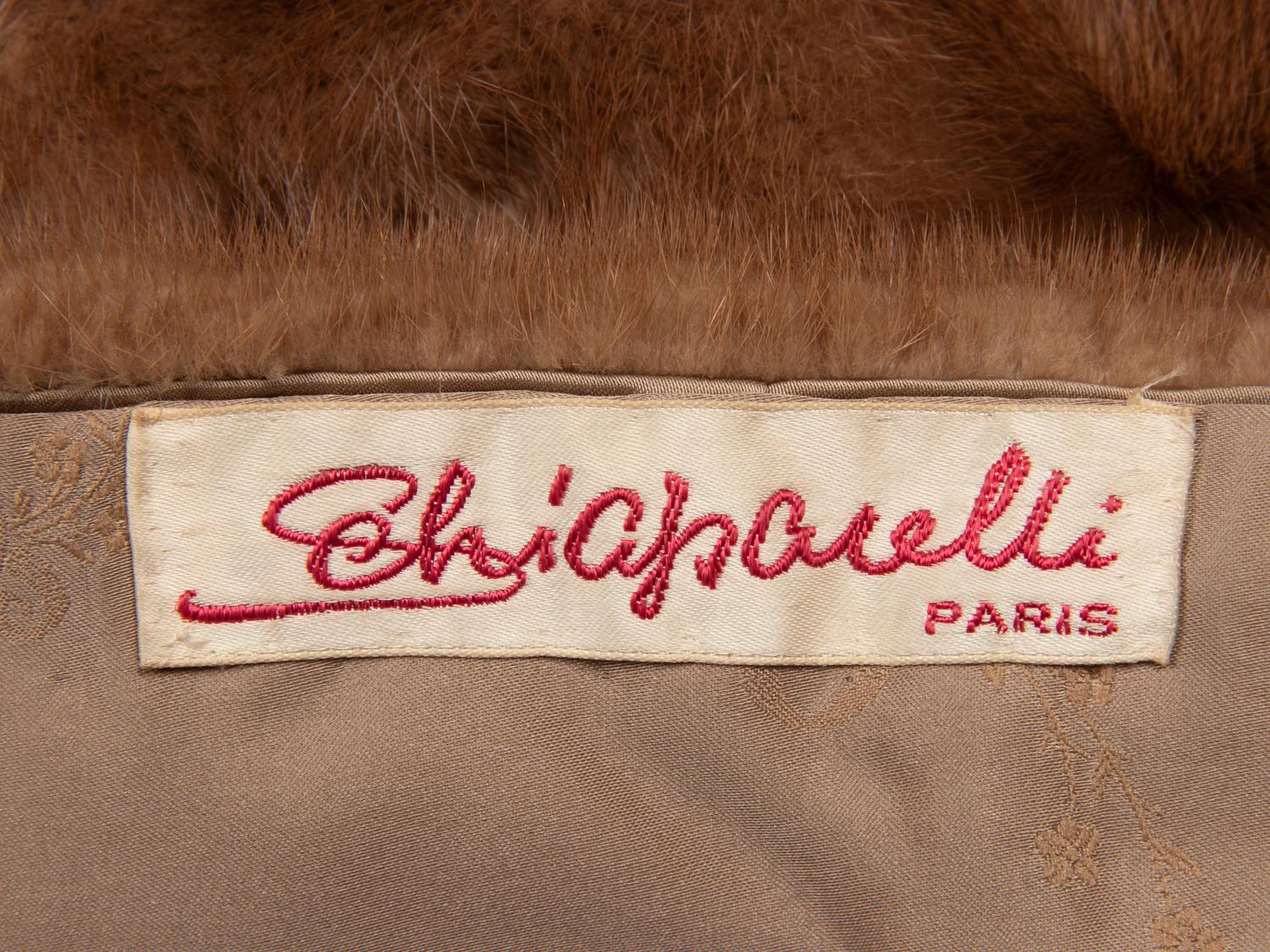 Schiaparelli, Mink Bolero