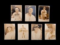 A Group of 105 1930s Original George Burke Philadelphia Phillies Photographs Owned by Jimmie Wilson,