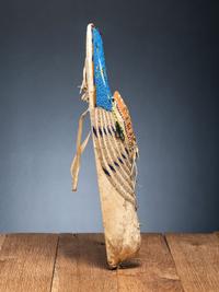 Ute Beaded Hide Toy Cradle