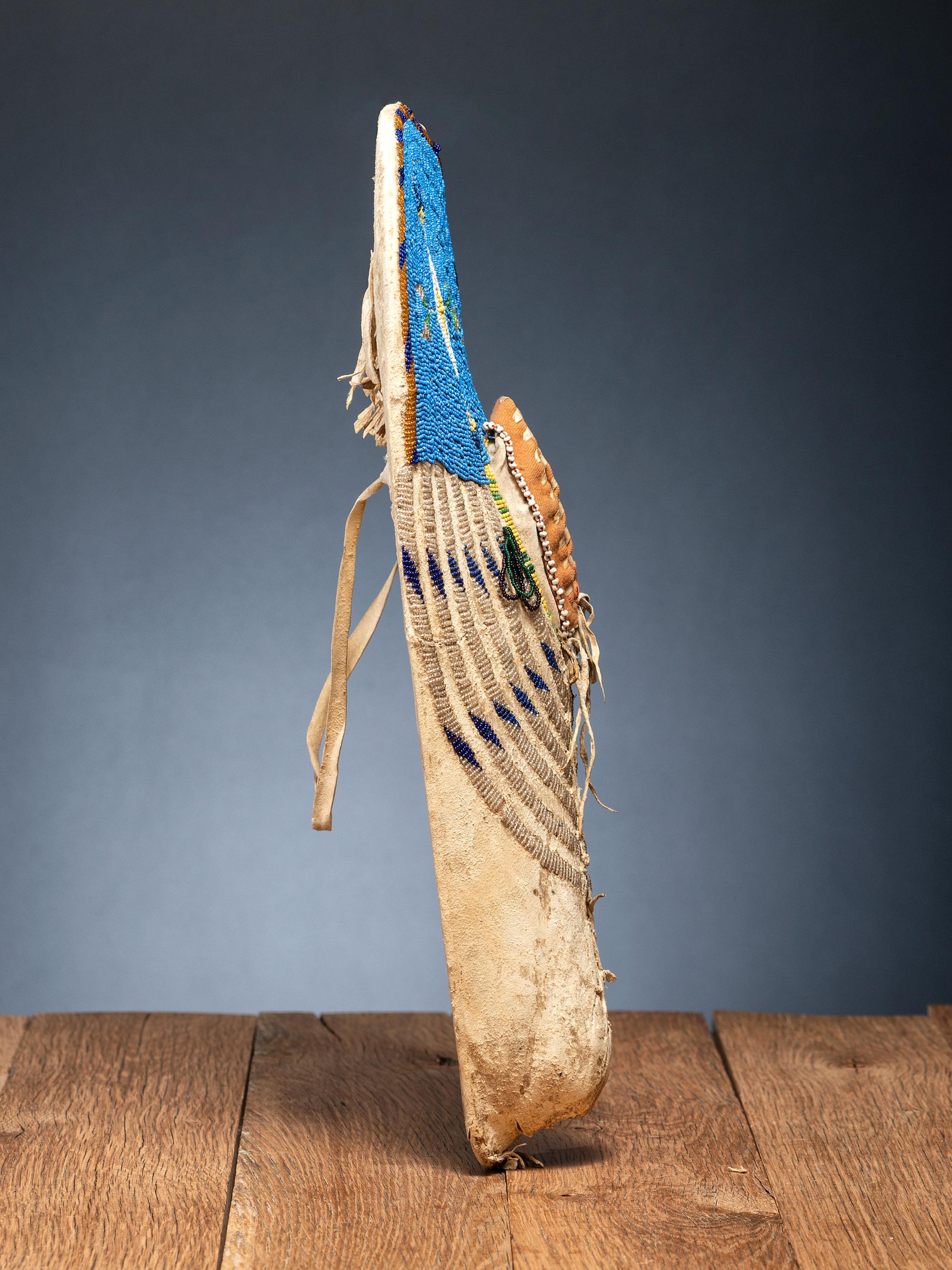 Ute Beaded Hide Toy Cradle