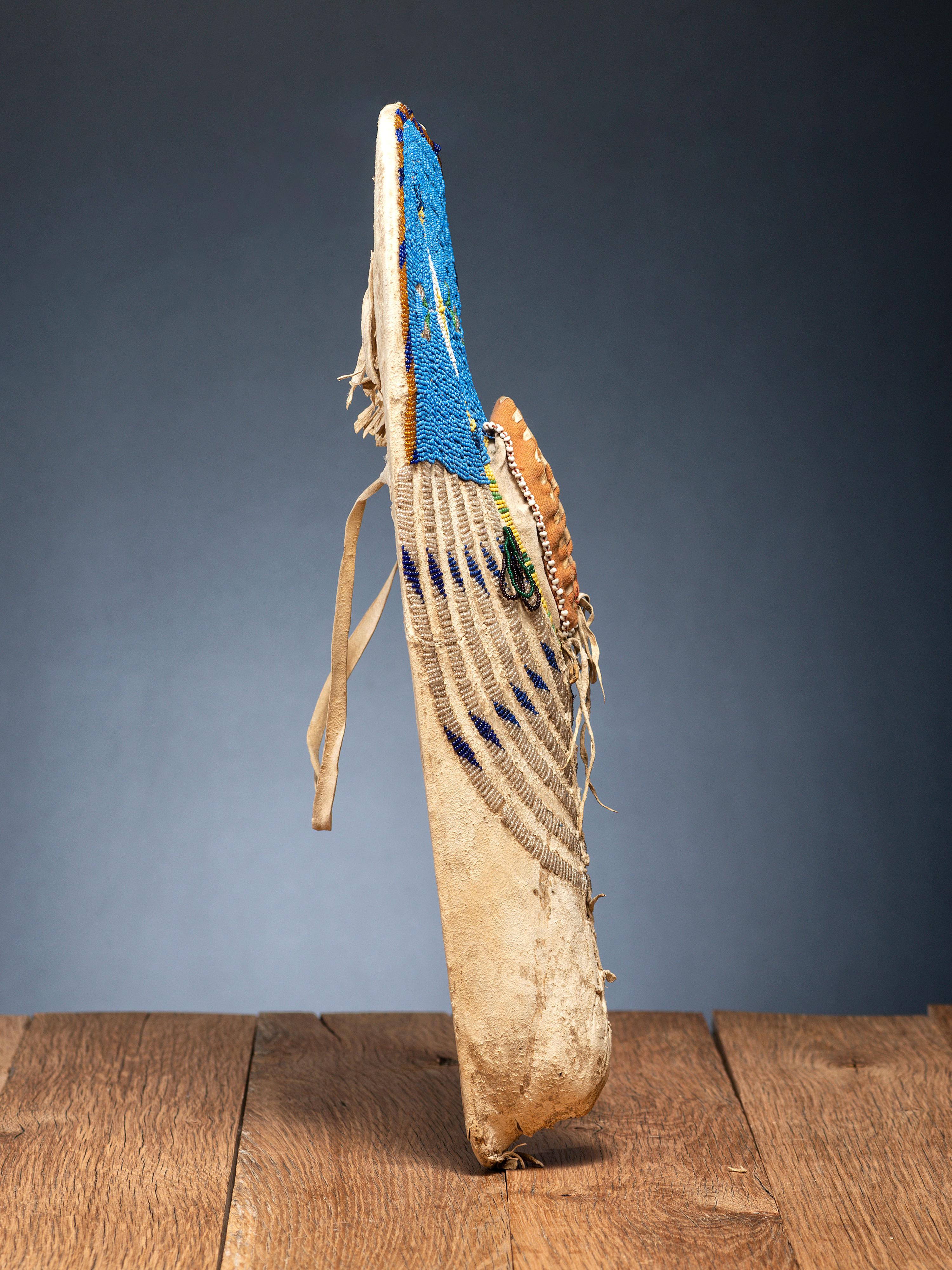 Ute Beaded Hide Toy Cradle