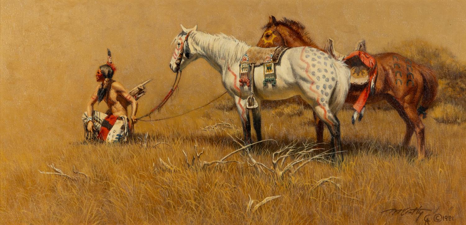 The Captured War Horse