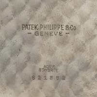 PATEK PHILIPPE, STAINLESS STEEL POCKET WATCH