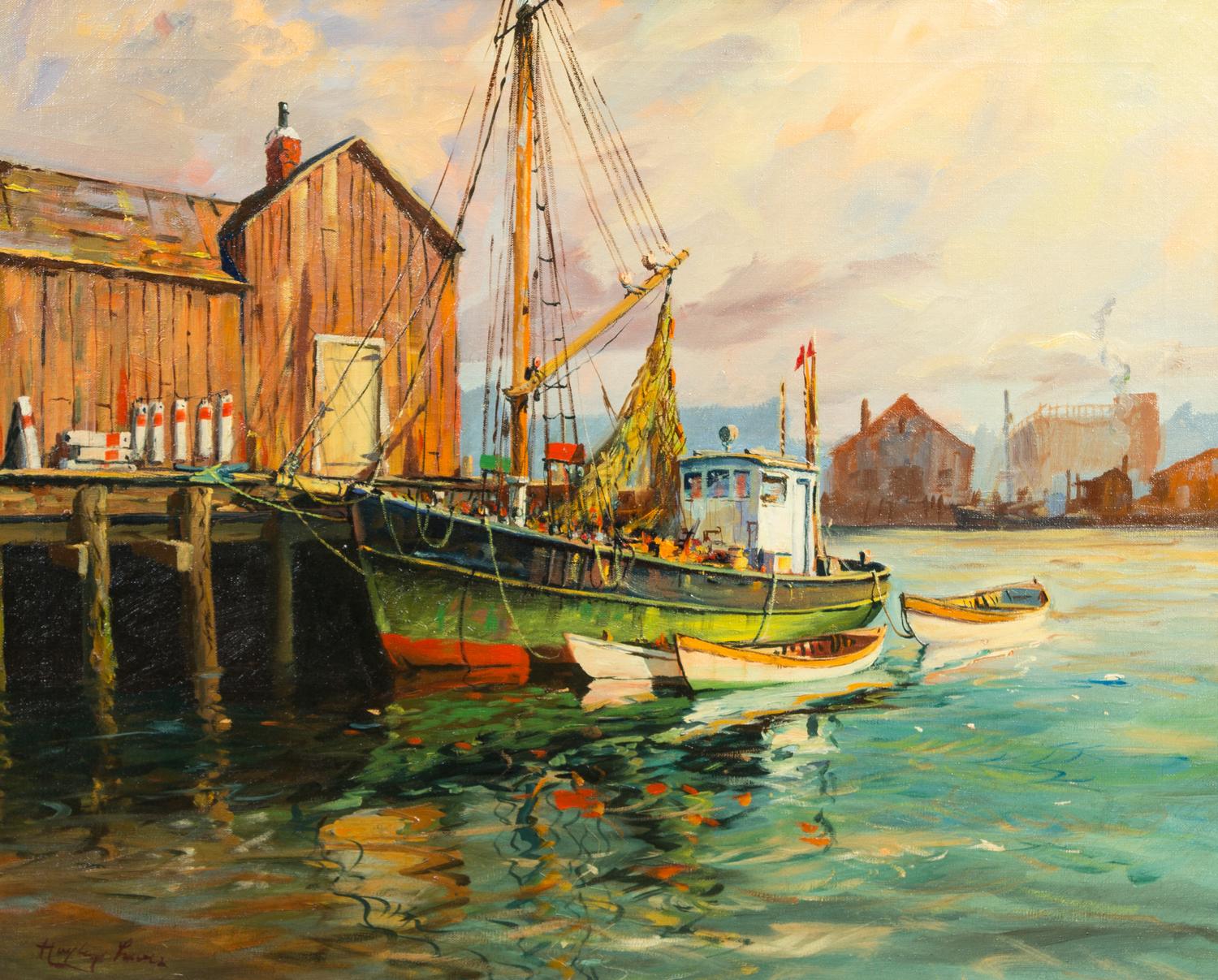 Richard Hayley Lever, (American, 1876-1958), Early Morning, Gloucester, Mass.