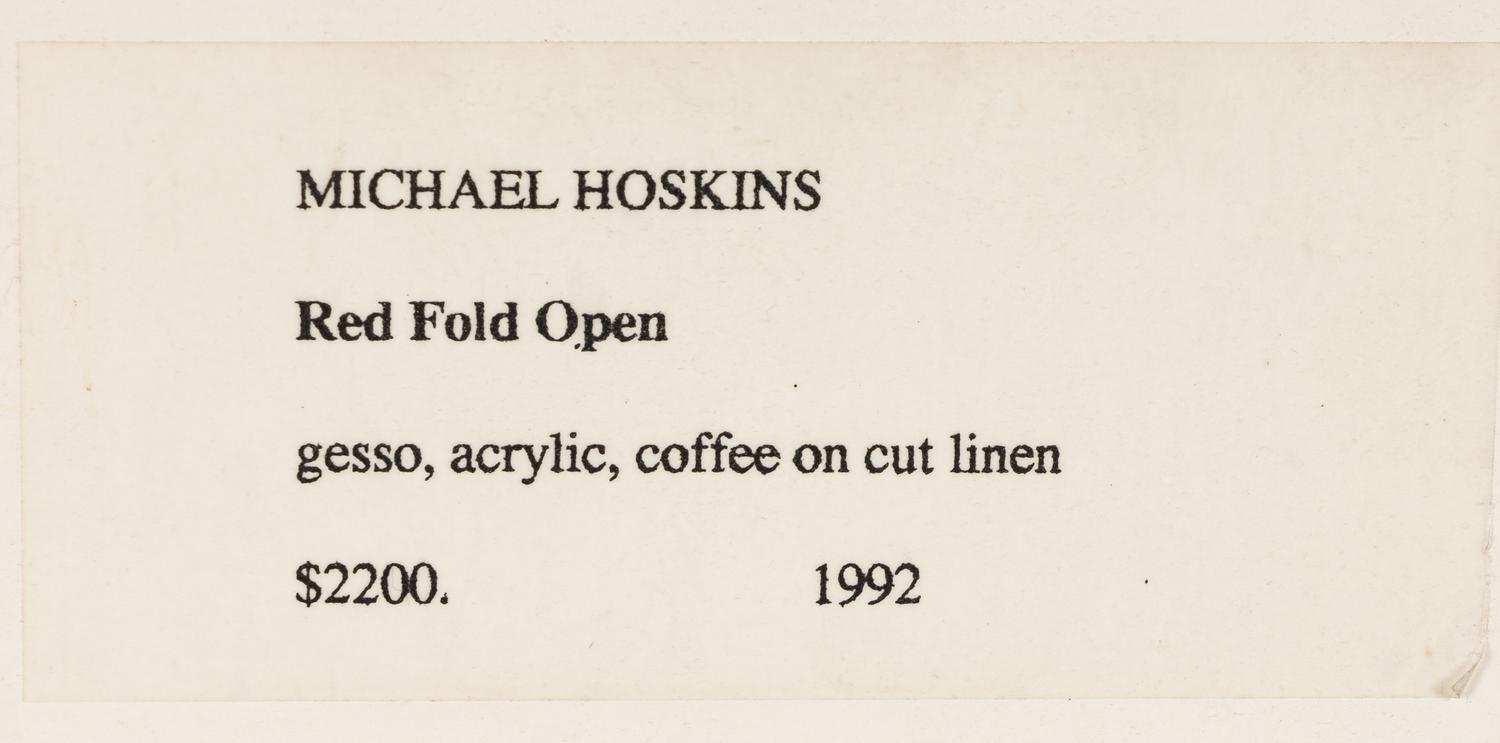 Red Fold Open