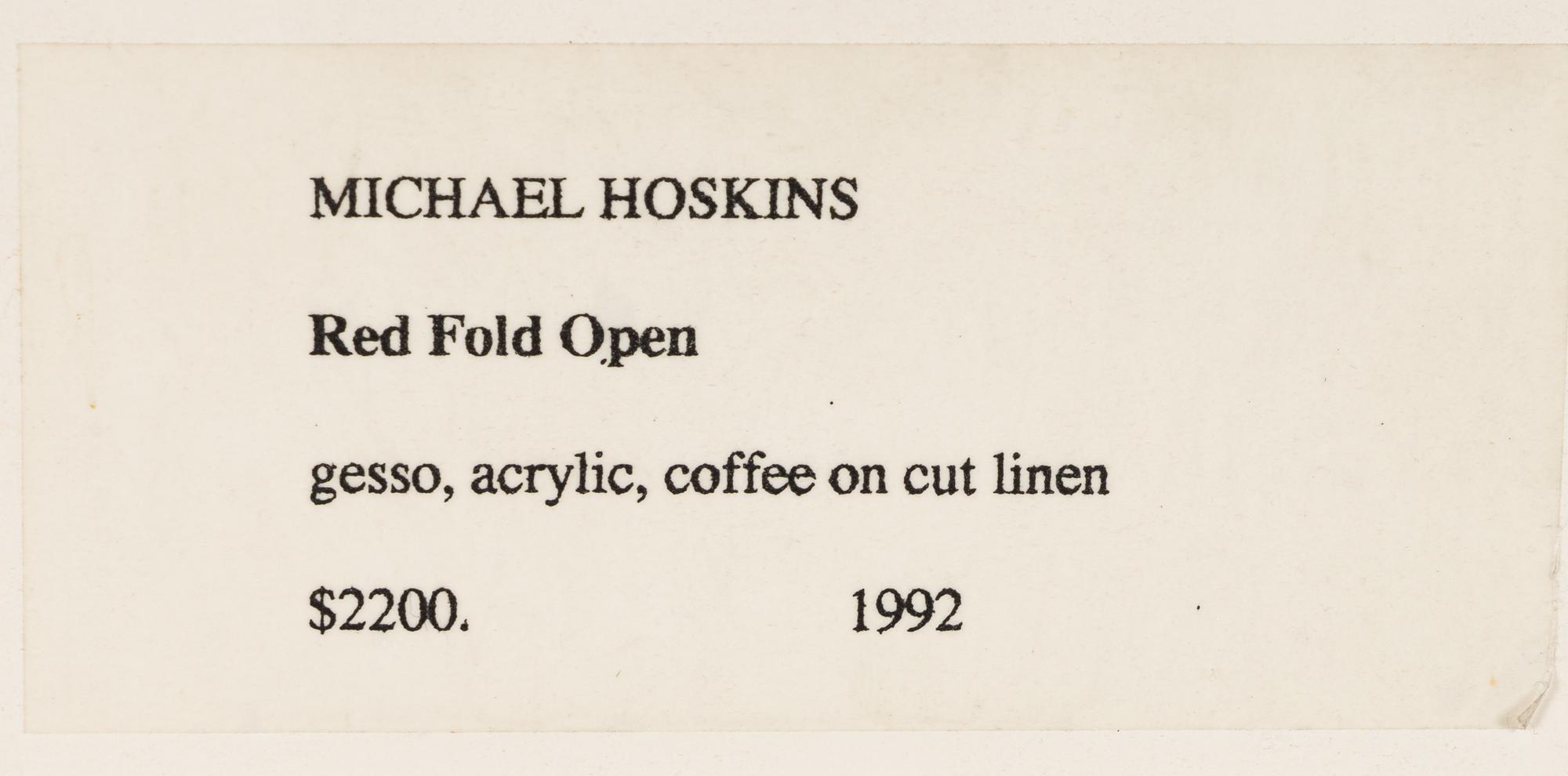 Red Fold Open