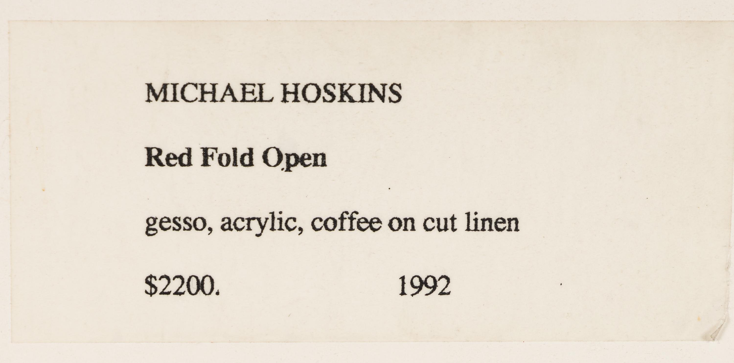 Red Fold Open