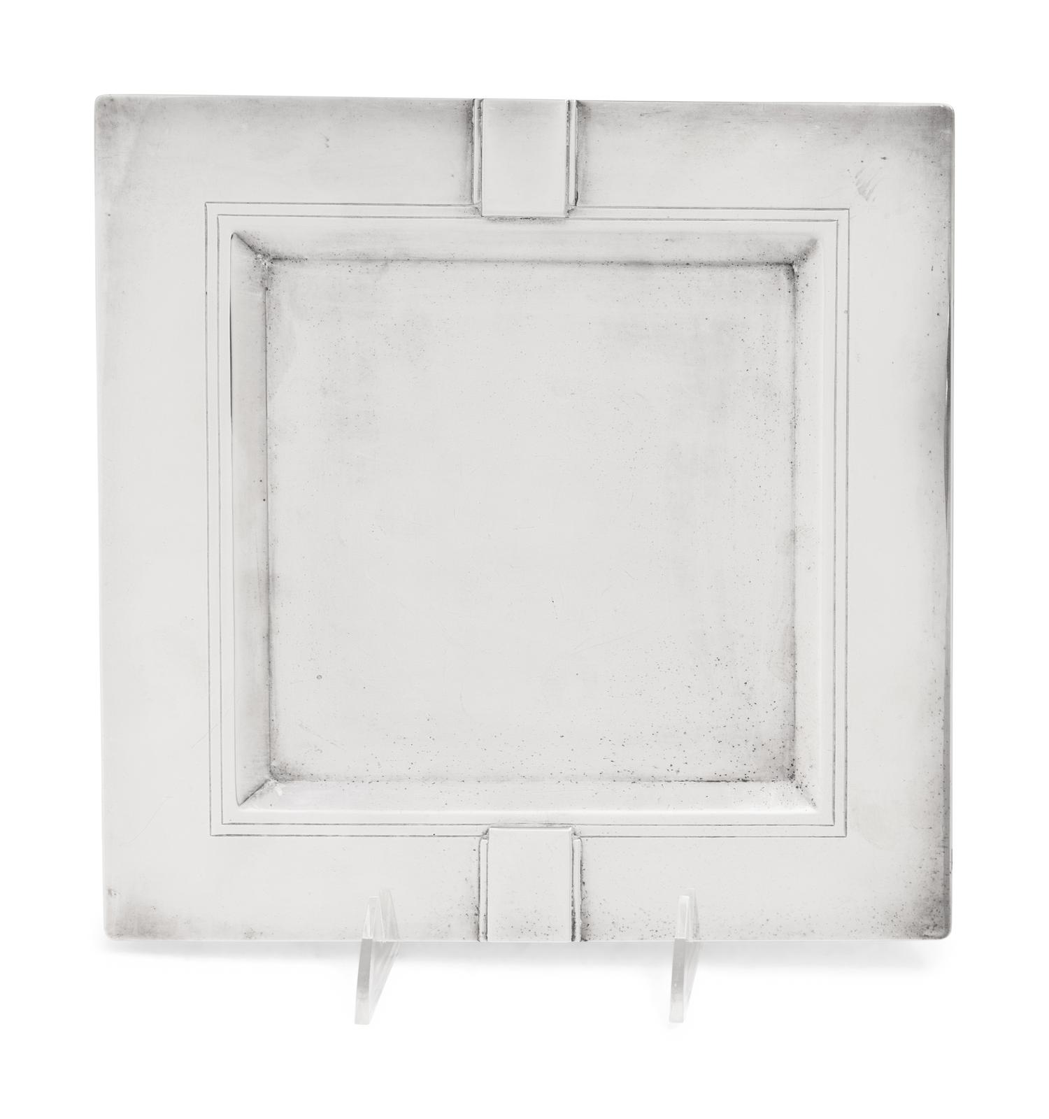 A Tiffany and Co. Italian Silver Serving Dish