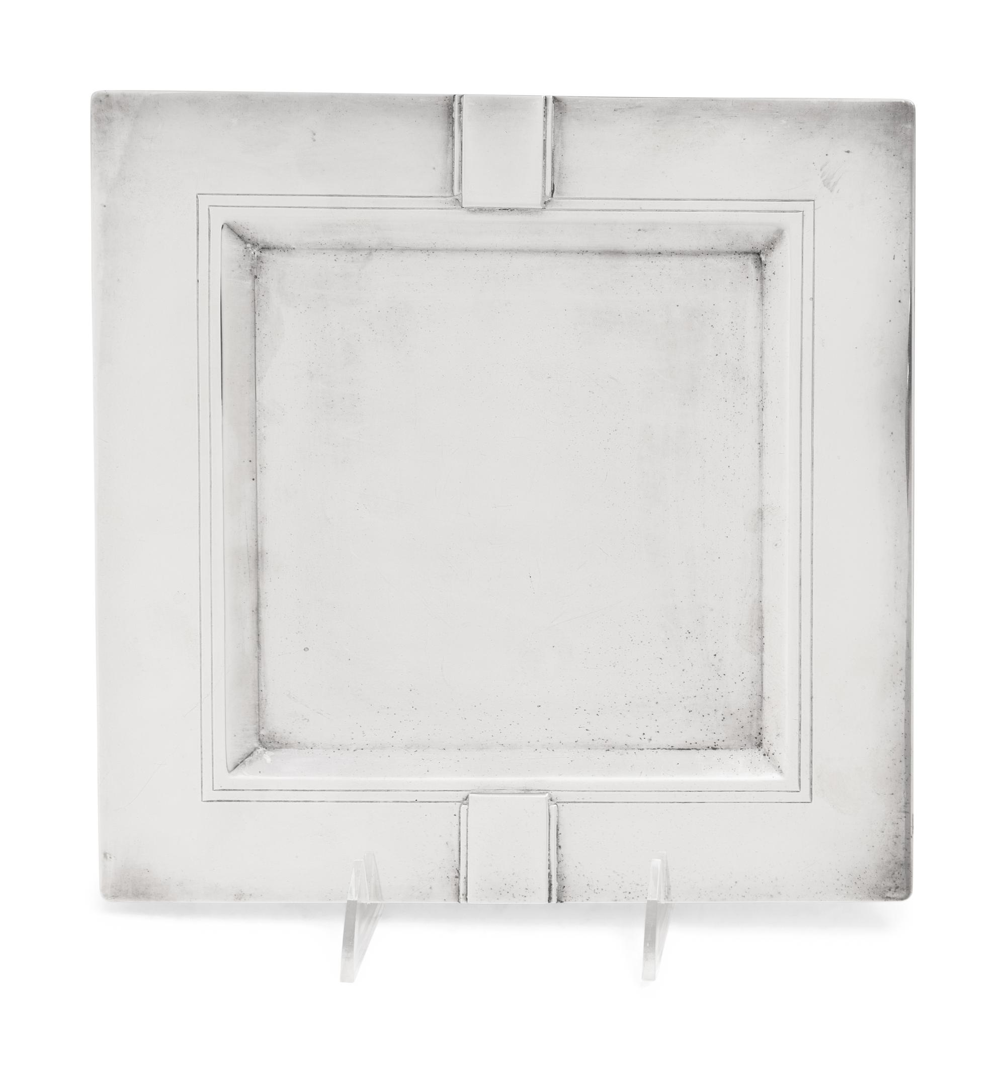 A Tiffany and Co. Italian Silver Serving Dish
