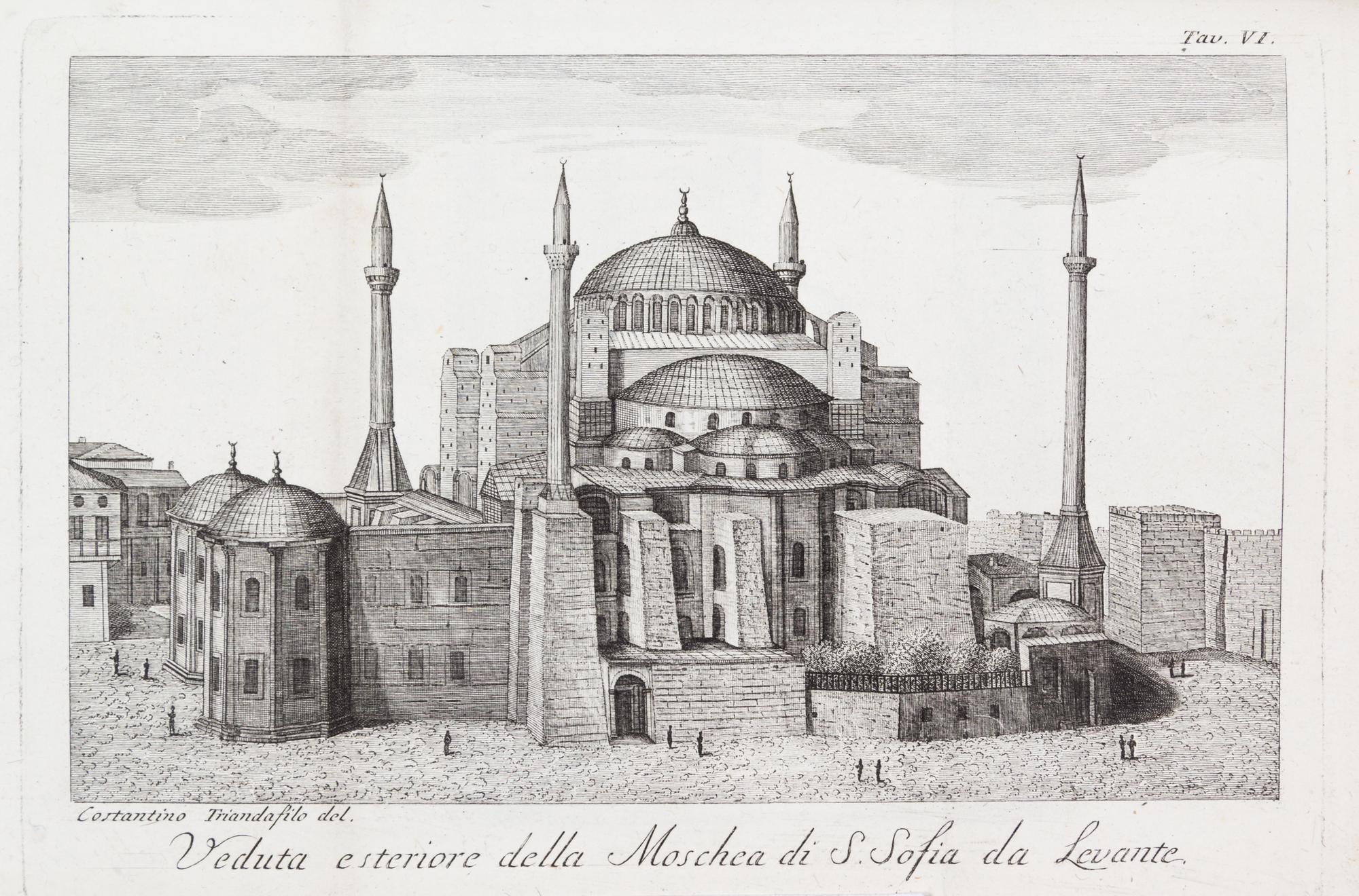 COMIDAS DE CARBOGNANO, DA COSIMO. Descrizione topografica dello stato presente di Constantinopoli... Bassano, 1794. 1st ed.