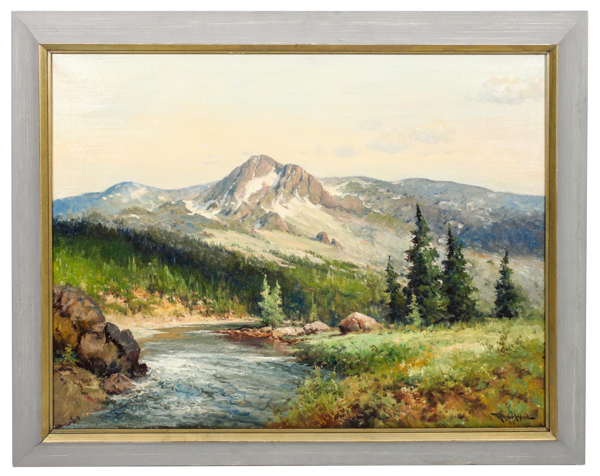 Robert William Wood, (American, 1889-1979), Headwaters of the Colorado, 1952