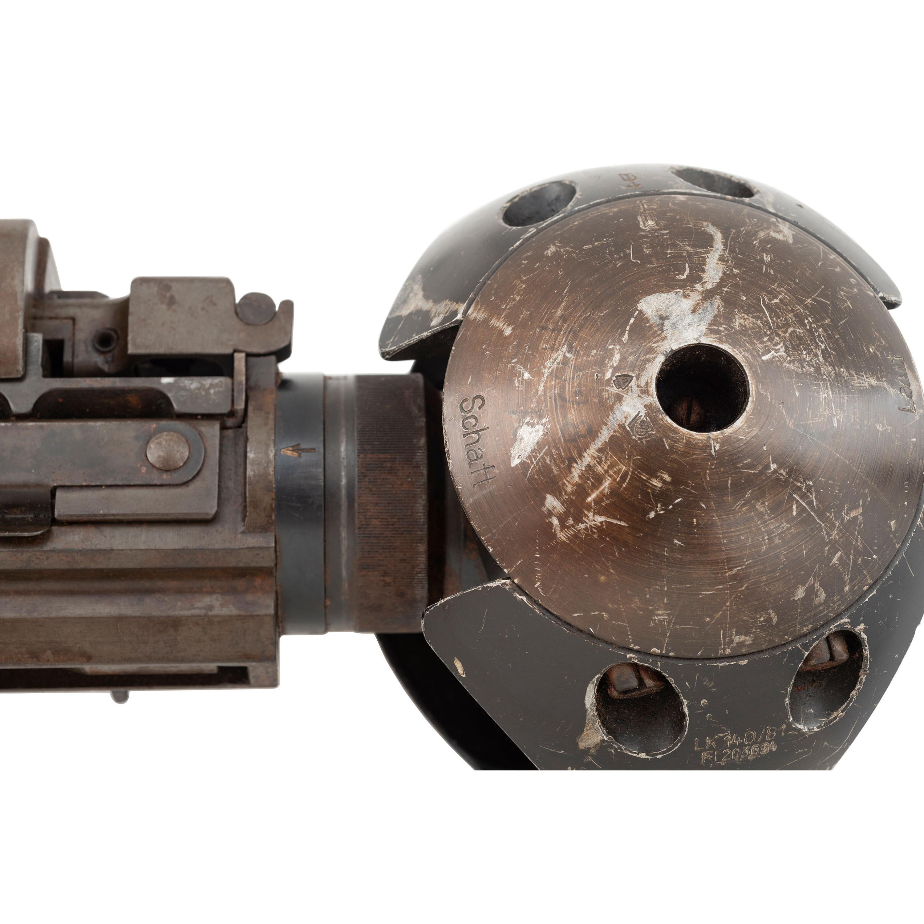 ***Deactivated MG 81 Machinegun Produced by Norddeutsche Maschinfabrik of Berlin with Lagerfugel