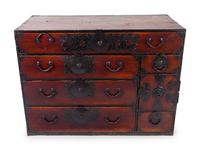 A Japanese Iron Mounted Tansu Chest — LATE 19TH CENTURY