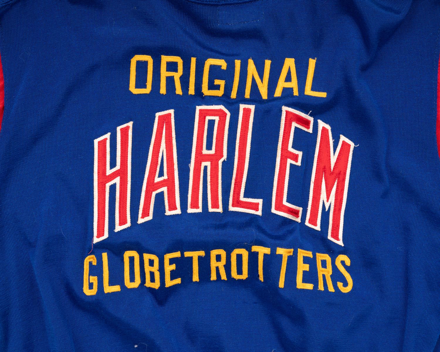 An Original 1960s Harlem Globetrotters Basketball Warmup Jacket from Owner Potter Palmer