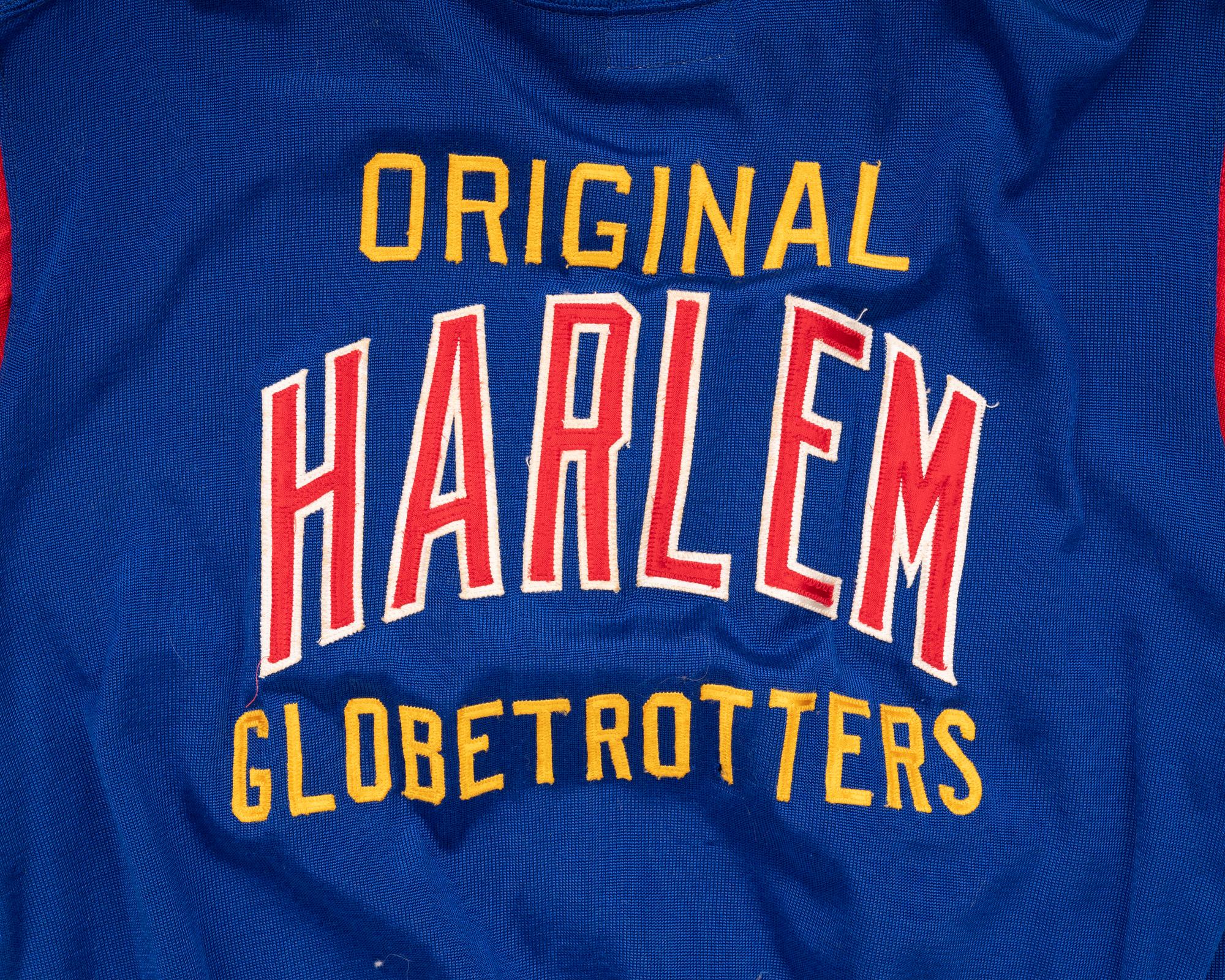 An Original 1960s Harlem Globetrotters Basketball Warmup Jacket from Owner Potter Palmer