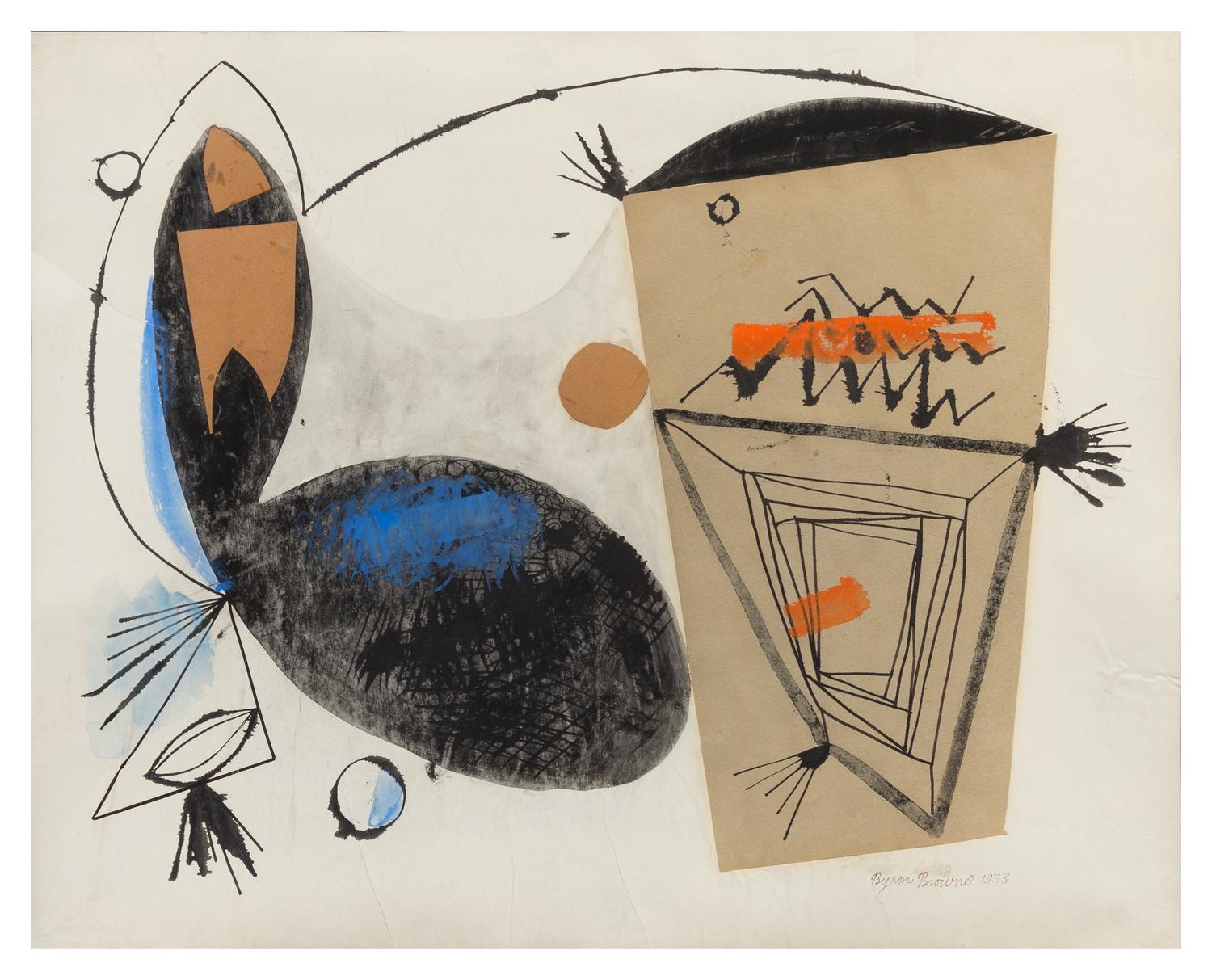 Byron Browne, (American, 1907-1961), Untitled, 1933