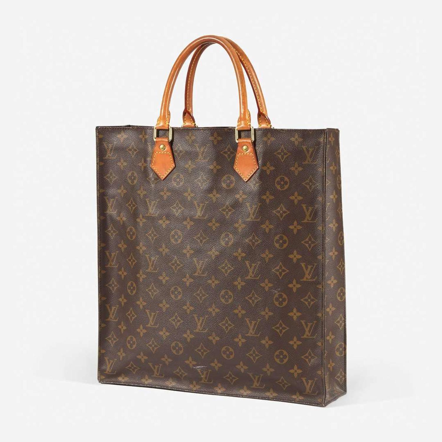 A tote bag, Louis Vuitton Monogram Sac Plat, 2000