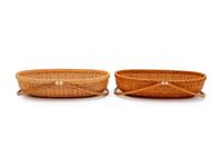 A Pair of Nantucket Baskets by Paul Willer