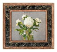 White Peonies in a Glass Jar , 1988