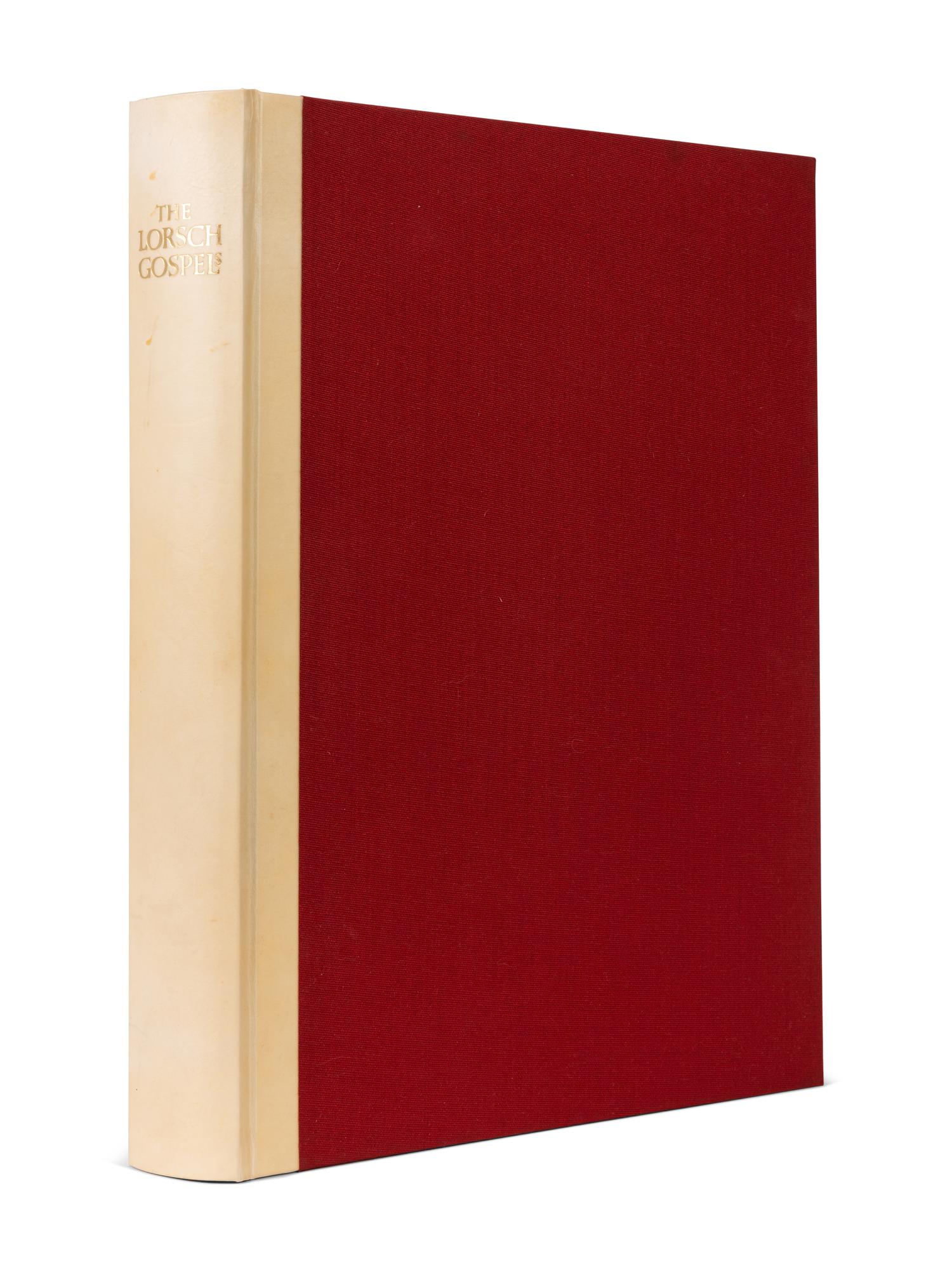 [FACSIMILE—LORSCH GOSPELS]. The Lorsch Gospels . Introduction by Wolfgang Braunfels. New York: George Braziller, 1967.