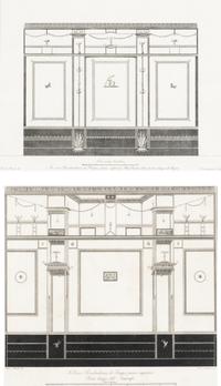 A Pair of Framed Prints of Interior Elevations