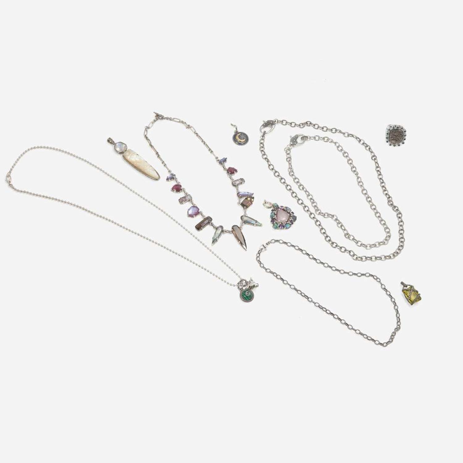 Collection of Sterling Silver Designer Jewelry