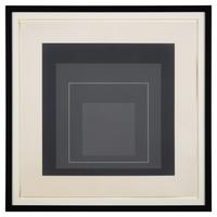 WLS V (from White Line Squares (Series I)), 1966