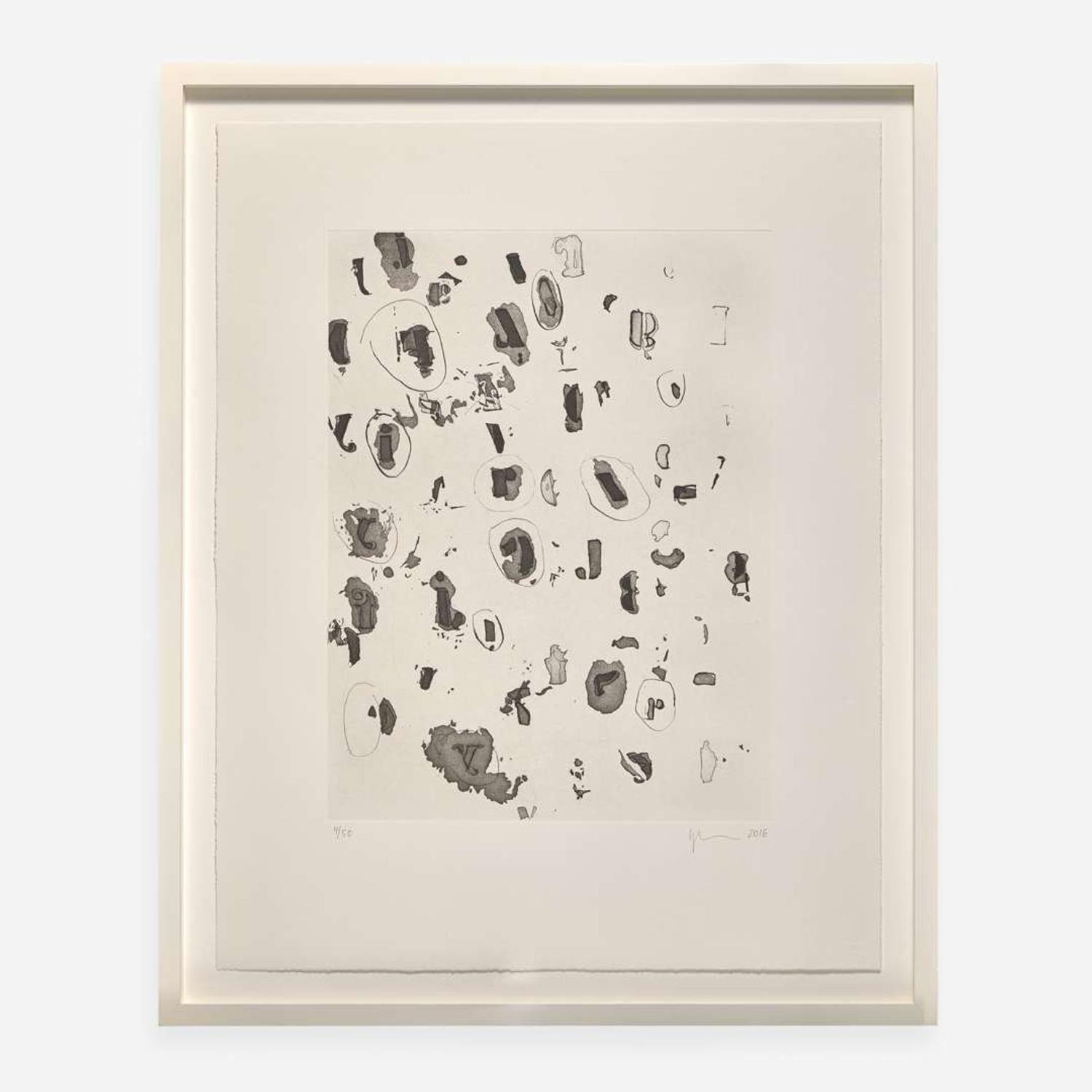 Glenn Ligon (American, b. 1960) Some Circled, Some Not