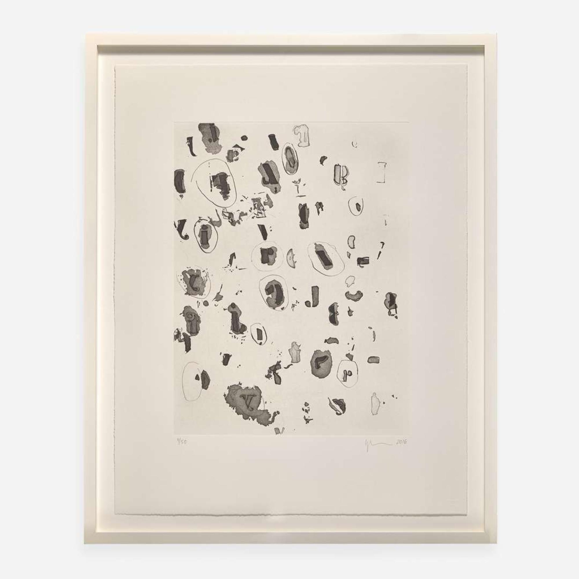 Glenn Ligon (American, b. 1960) Some Circled, Some Not